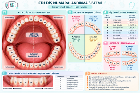 FDI Diş Numaralandırma Rehberi