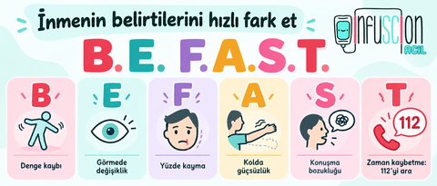 İnmede B.E. F.A.S.T.: İnme Belirtilerini Hızlı Tanıma