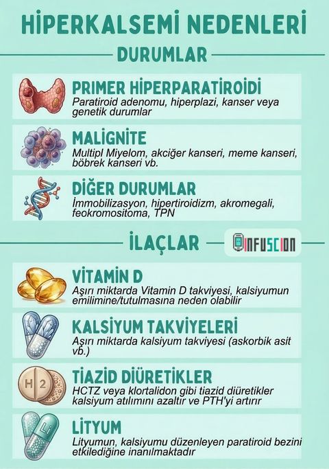Hiperkalsemi Nedenleri