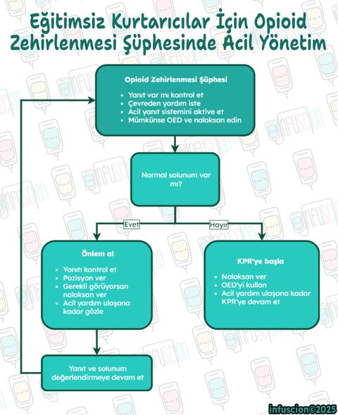 Eğitimsiz Kurtarıcılar İçin Opioid Zehirlenmesi Şüphesinde Acil Yönetim