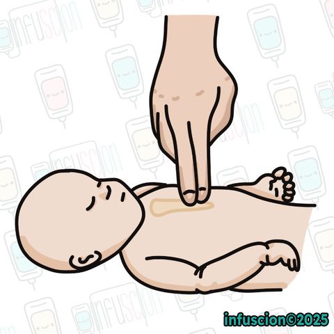 Bebeklerde 1 El ile CPR